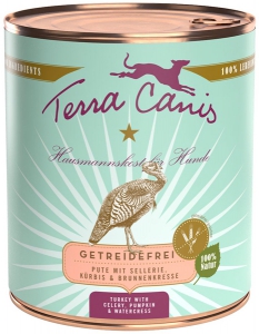 Foto Terra Canis - Grain Free al Tacchino con Sedano Zucca e Crescione da 800gr