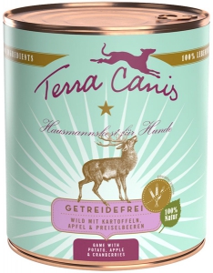 Foto Terra Canis - Grain Free alla Selvaggina con Patate, Mela e Mirtilli Rossi da 800gr