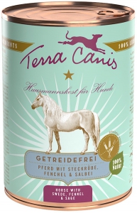 Foto Terra Canis - Grain Free al Cavallo con Rapa Gialla, Finocchio e Salvia da 400gr