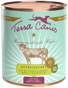 Foto Terra Canis - Grain Free al Vitello con Radice di Prezzemolo, Mango e Ribes da 800gr