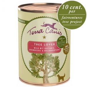 Foto Terra Canis - Save The Planet Tree Lover al Cervo con Castagne, More ed Erbe di Bosco da 400gr