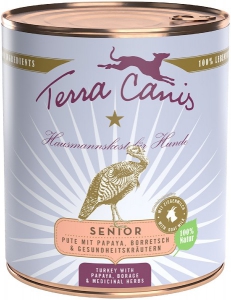 Foto Terra Canis - Senior al Tacchino con Papaia, Borragine e Erbe Medicinali da 800gr