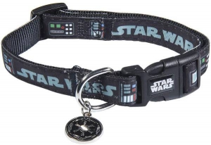 Foto For Fan Pets - Collare Star Wars Darth Vader, Licenza Ufficiale Disney