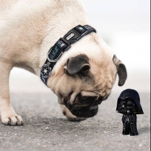 Foto For Fan Pets - Collare Star Wars Darth Vader, Licenza Ufficiale Disney