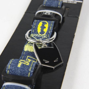 Foto For Fan Pets - Collare Batman, Licenza Ufficiale DC Comics