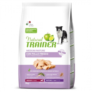 Foto Natural Trainer - Mature Medium con Pollo Fresco e Riso da 12 Kg