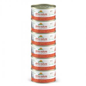 Foto Almo Nature - HFC MegaPack con Pollo e Gamberetti 6x70g