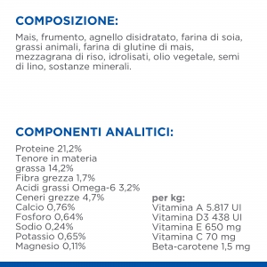 Foto Hill's - Science Plan Canine Adult Medium all'Agnello e Riso da 14 Kg