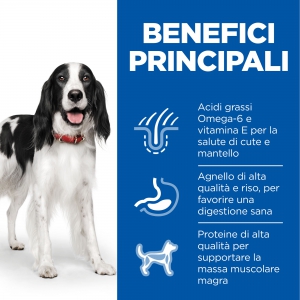 Foto Hill's - Science Plan Canine Adult Medium all'Agnello e Riso da 14 Kg