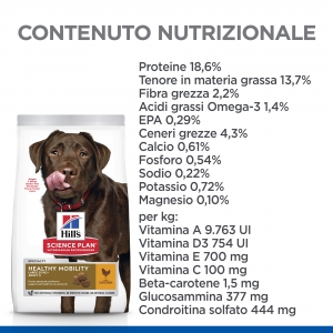 Foto Hill's - Science Plan Canine Adult Large Healthy Mobility al Pollo da 12 Kg