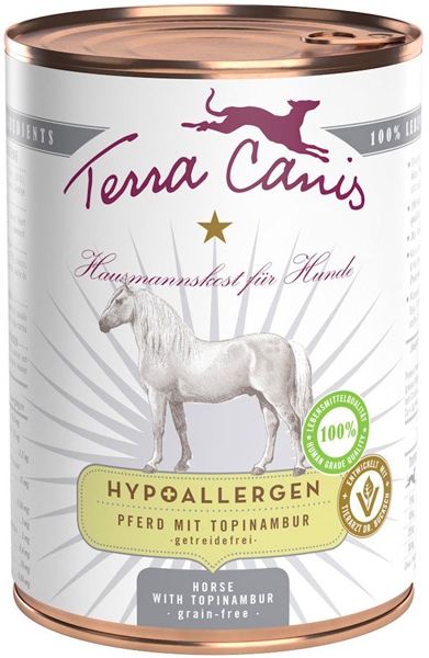 Foto Terra Canis - Hypoallergenic al Cavallo con Topinambur da 400gr