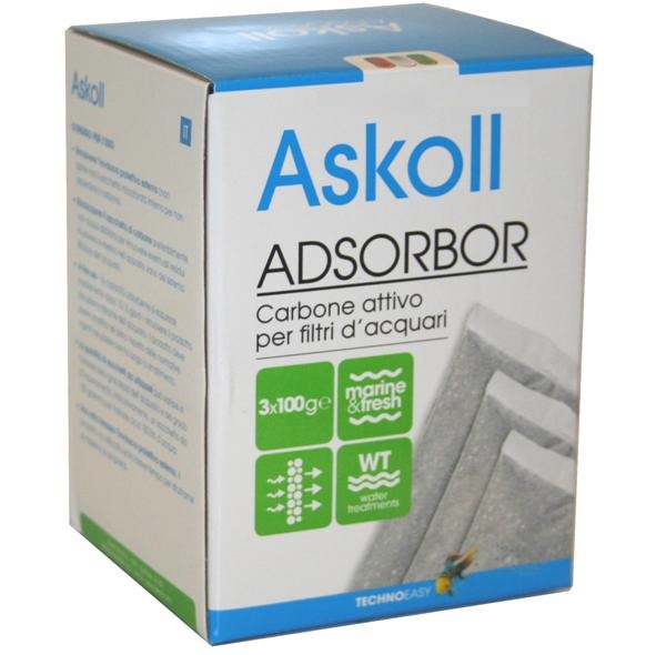 Foto Askoll - Adsorbor Carbone Attivo 3x100g