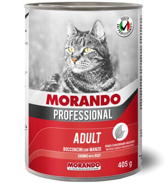 Foto Miglior Gatto Professional - Bocconcini con Manzo da 405g
