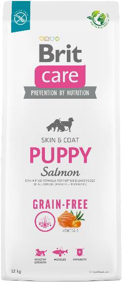 Foto Brit Care - Grain Free Puppy Salmon da 12 Kg