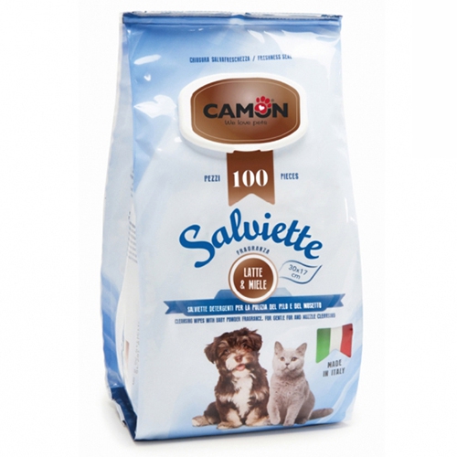 Foto Camon - Salviette Maxi Formato al Latte e Miele 100pz.