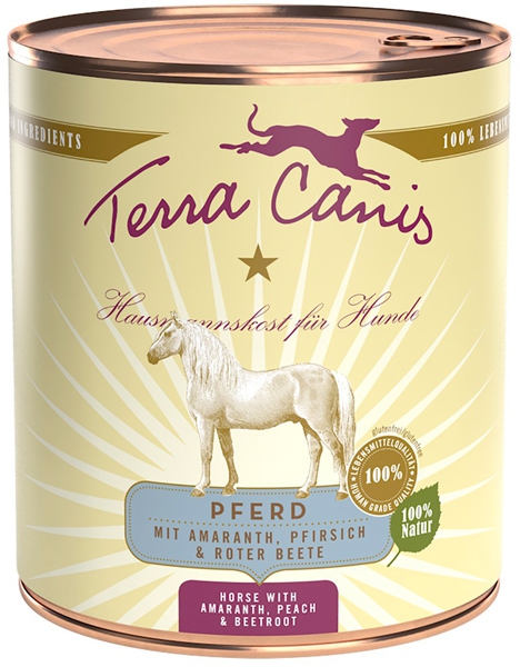 Foto Terra Canis - Classic al Cavallo con Amaranta, Pesca e Barbabietola da 800gr 