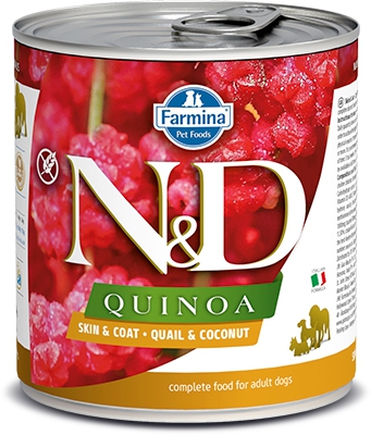 Foto N&D - Quinoa, Quaglia e Cocco da 285 g