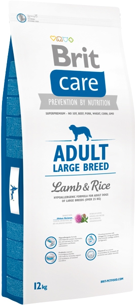 Foto Brit Care Adult Large Breed Agnello e Riso da 12 + 2 Kg GRATIS