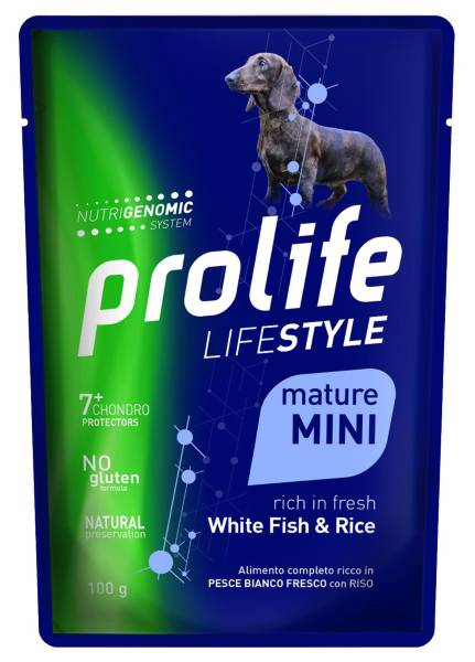 Foto Prolife - Lifestyle Mature Mini con Pesce e Riso da 100g