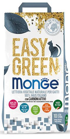 Foto Monge - Easy Green Lettiera Mais con Carboni Attivi 10 L