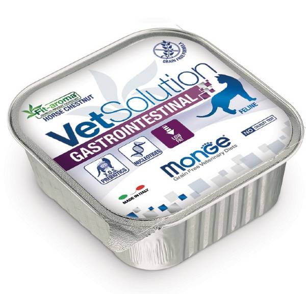 Foto Monge Vet - Feline Gastrointestinal da 100g