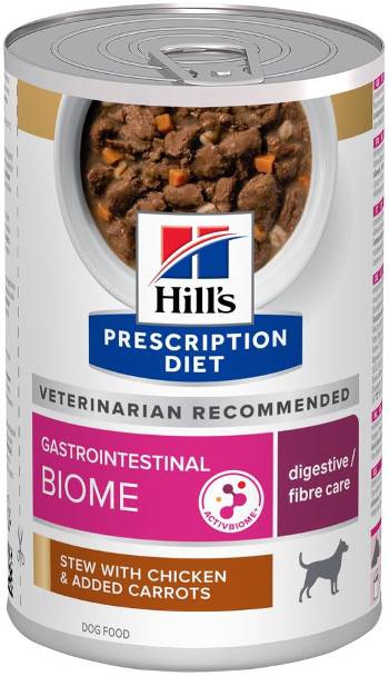 Foto Hill's - Prescription Diet Gastrointestinal Biome Spezzatino con Pollo e Verdure da 354g