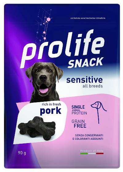 Foto Prolife - Snack Grain Free Sensitive al Maiale da 90g