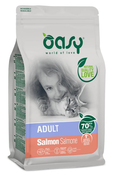 Foto Oasy - Adult con Salmone da 1.5 Kg