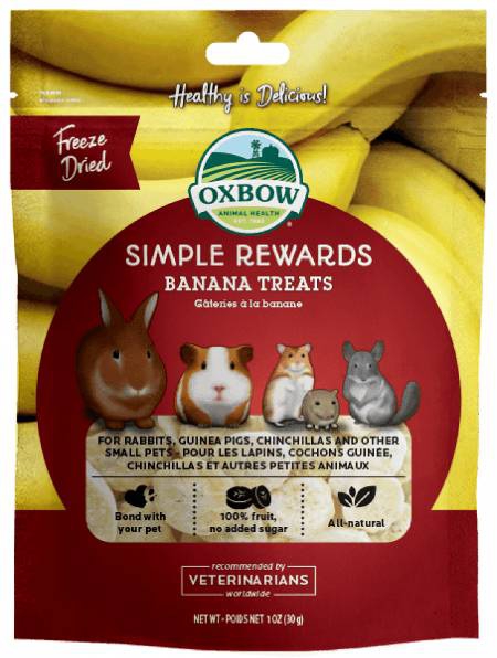 Foto Oxbow - Simple Rewards Snack alla Banana da 30g