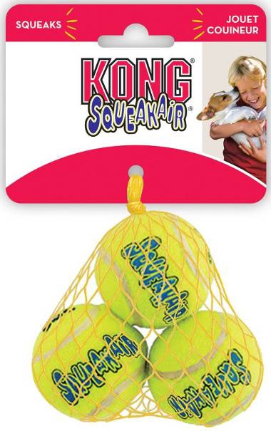 Foto Kong - AirDog Tennis Ball Squaker X-Small 3 pz
