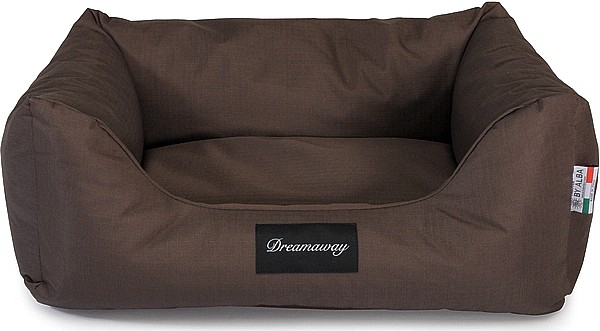 Foto Dreamaway - Petit Sofa Boston Marrone 100x80x25 cm