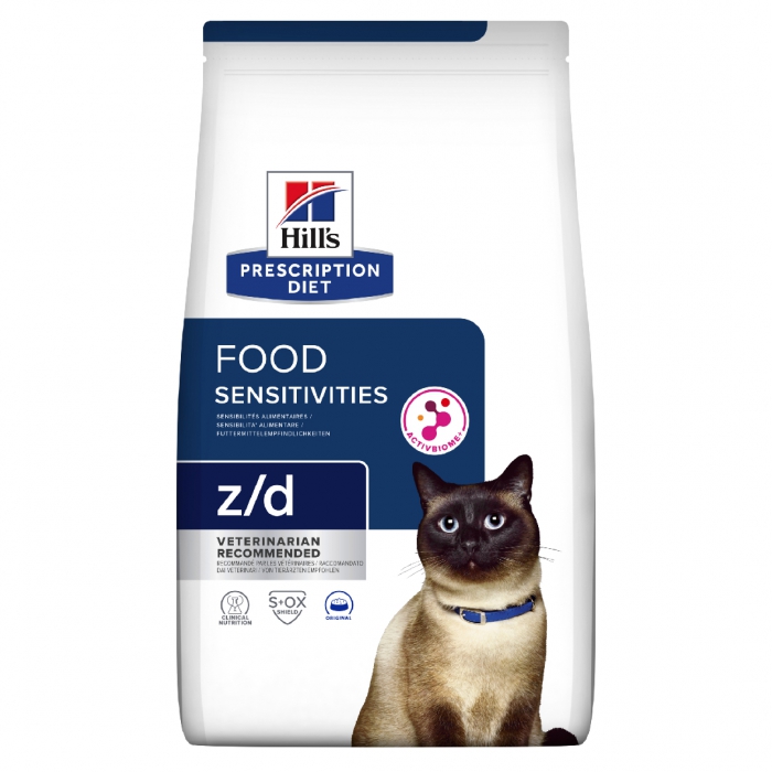 Foto Hill's - Prescription Diet Feline Food Sensitivities z/d da 6 kg
