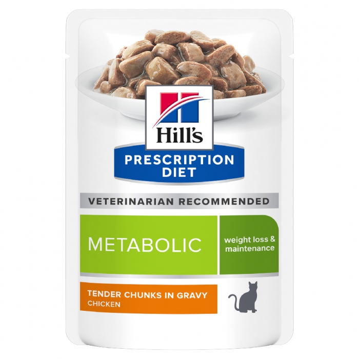 Foto Hill's - Prescription Diet Feline Metabolic Weight Management con Pollo da 85g