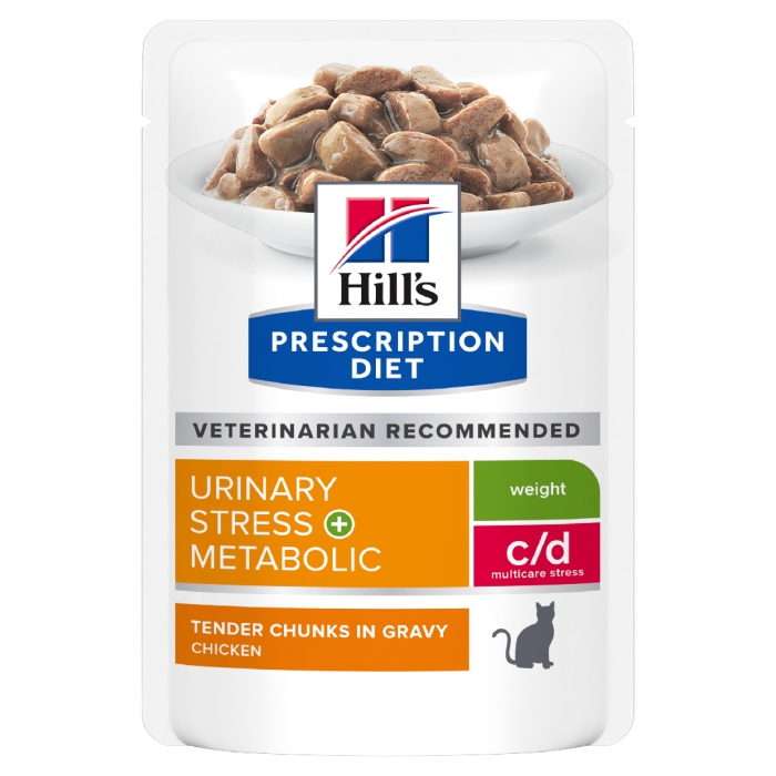 Foto Hill's - Prescription Diet Feline c/d Urinary Stress + Metabolic con Pollo da 85g