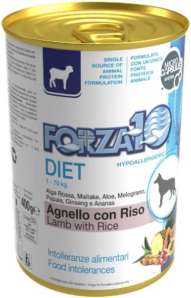 Foto Forza 10 - Patè Diet con Agnello e Riso 400g
