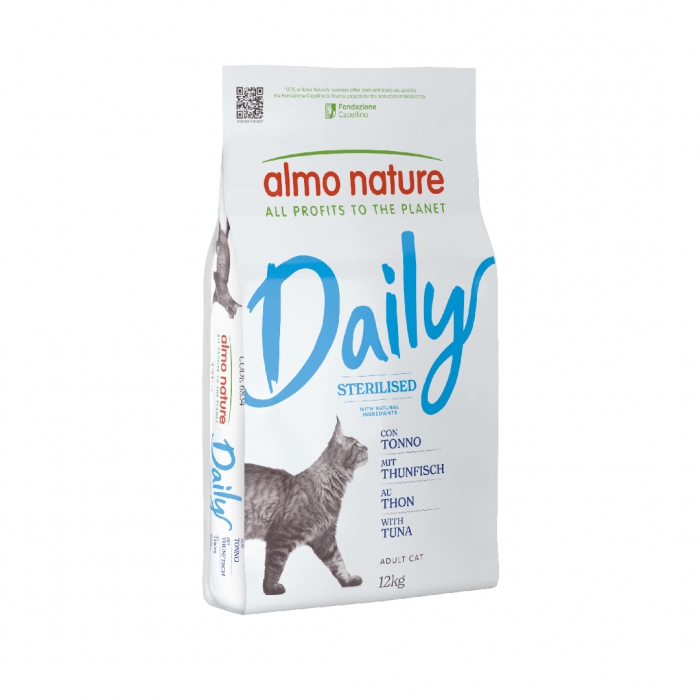 Foto Almo Nature - Daily Cat Sterilised con Tonno da 12 Kg