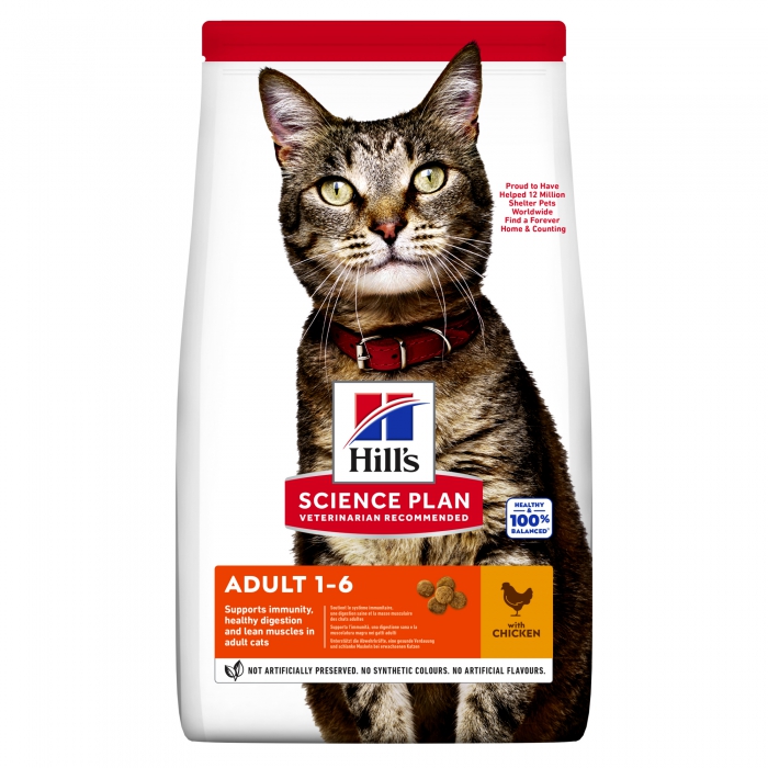 Foto Hill's - Science Plan Feline Adult al Pollo da 10 Kg