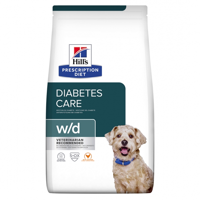 Foto Hill's - Prescription Diet Canine Diabetes Care w/d al Pollo da 10 Kg