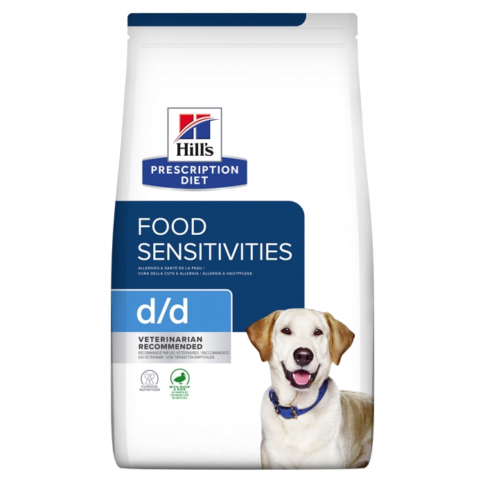 Foto Hill's - Prescription Diet Canine Food Sensitives d/d Anatra e Riso da 12 kg