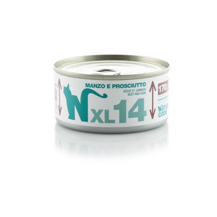 Foto Natural Code - XL 14 con Manzo e Prosciutto 170g SCAD. 28/12/24 OFFERTA