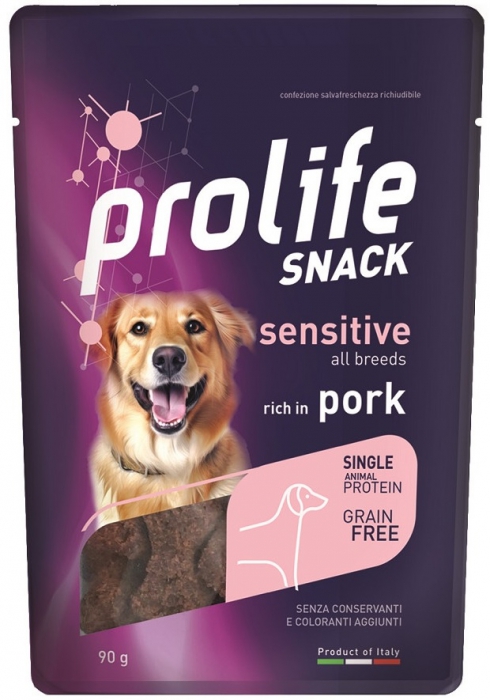 Foto Prolife - Snack Grain Free Sensitive al Maiale da 90g